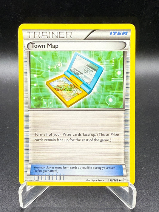 Pokemon TCG: 2015 Town Map - 150/162 - XY - BREAKthrough (BKT)