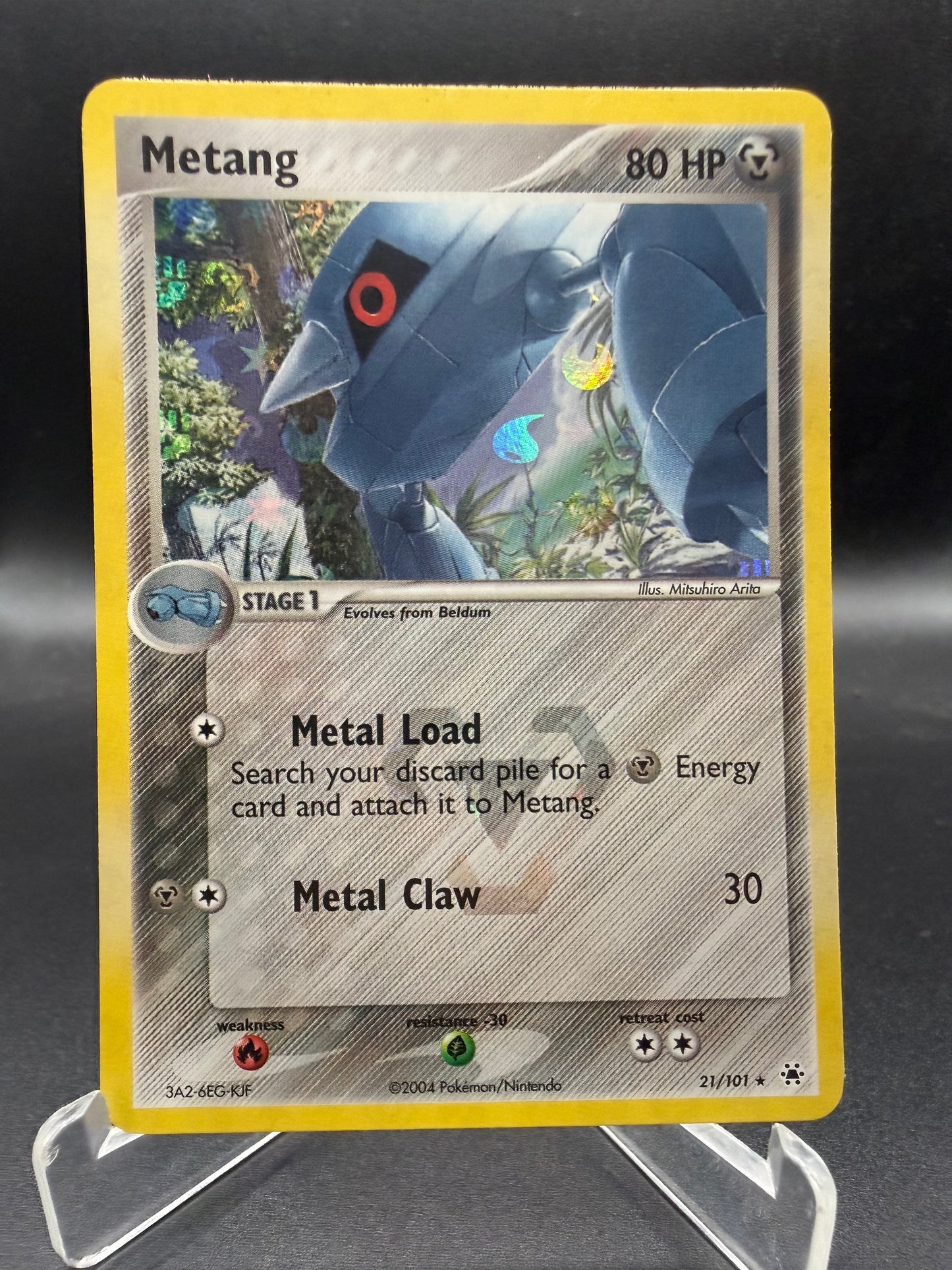 Pokémon TCG: 2004 Metang - 21/101 - Hidden Legends (HL)