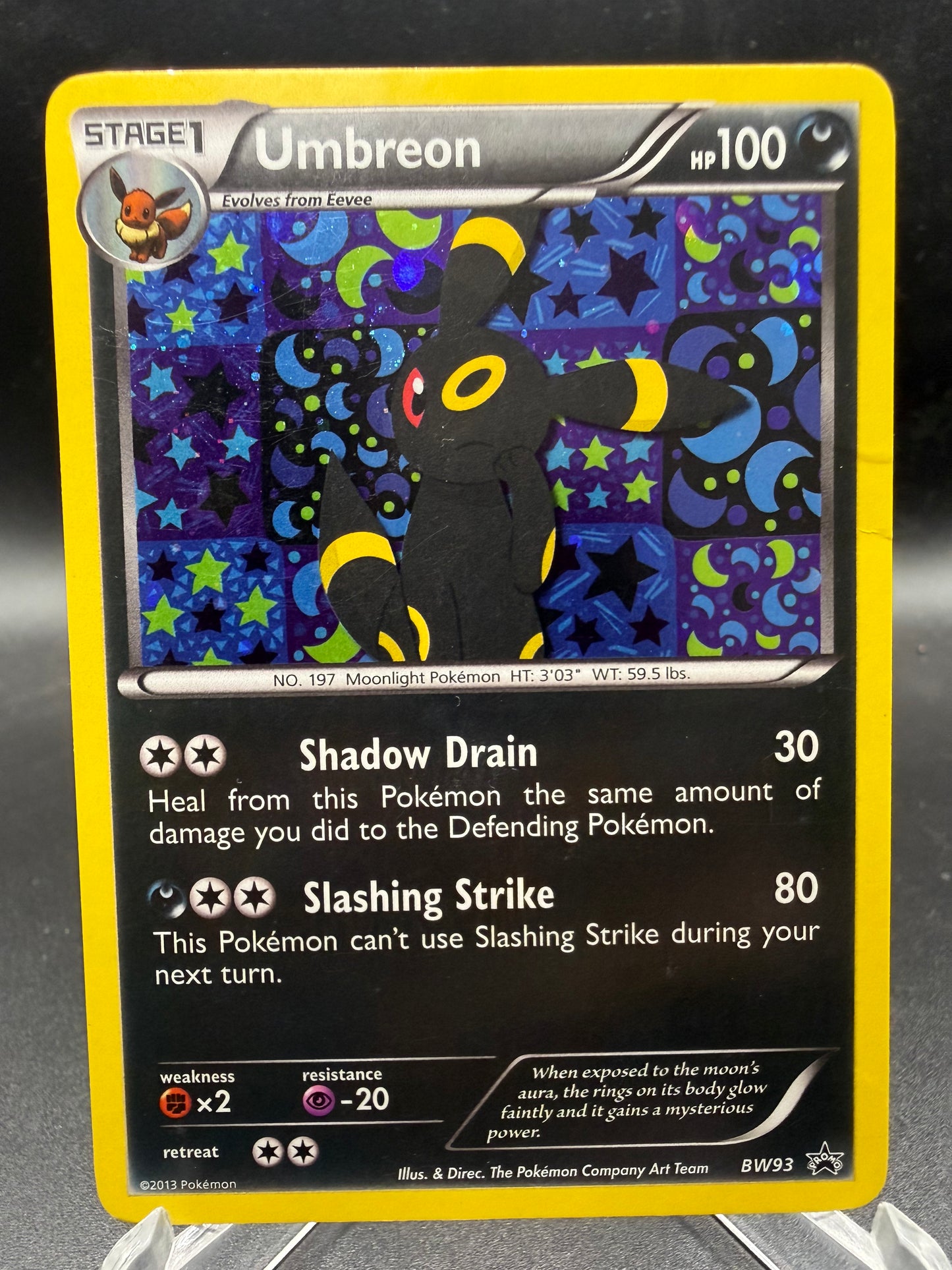 Pokémon TCG: 2013 Umbreon - BW93 - BW: Black & White Promos
