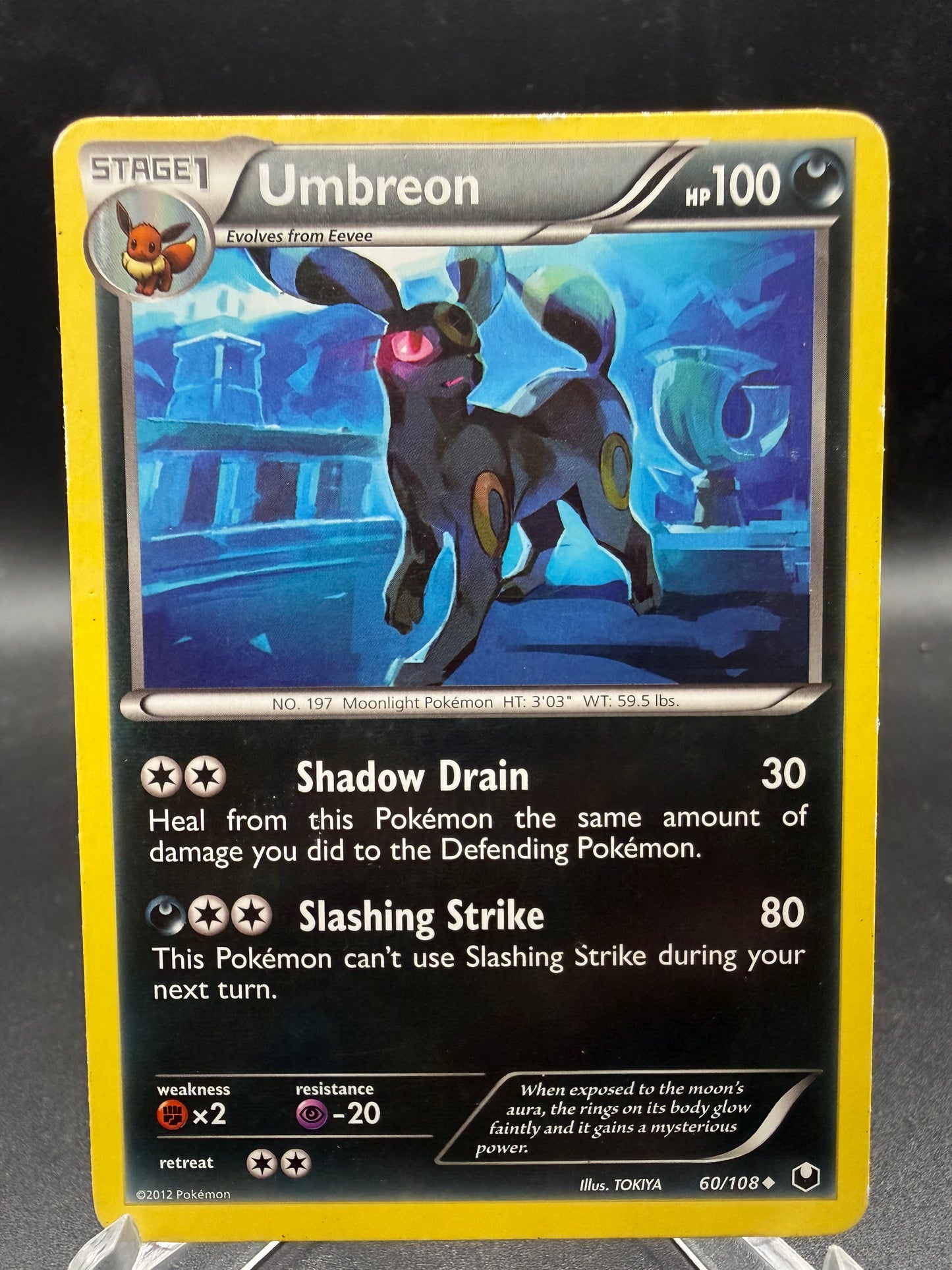 Pokémon TCG: 2012 Umbreon 60/108 - Dark Explorers (DEX)