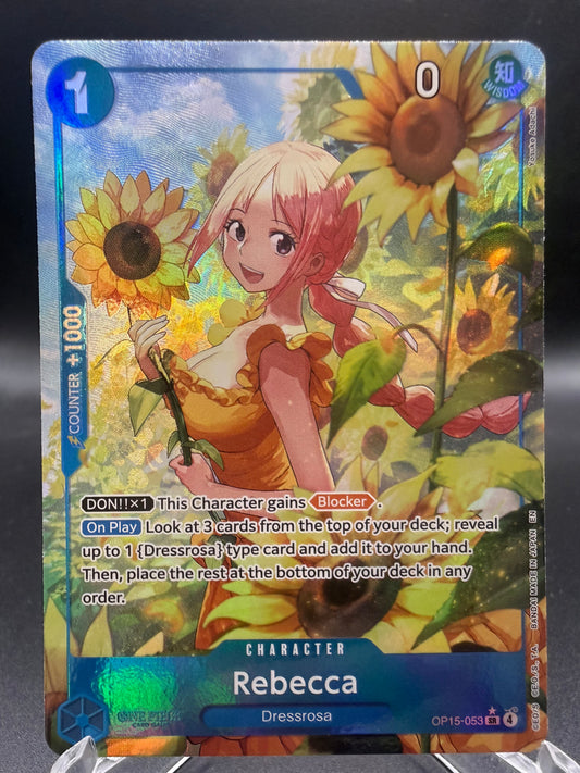 One Piece TCG: Rebecca OP15-053 - Adventure on Kami's Island (Alternate Art) (OP15-EB04)