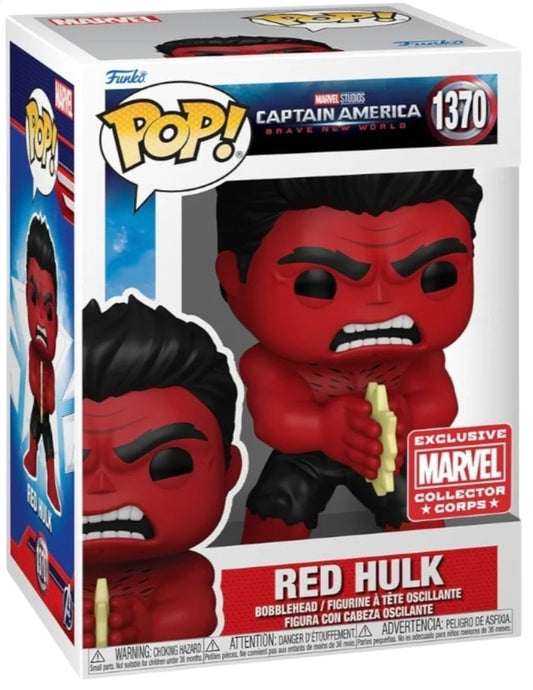 Funko PoP! Marvel: Red Hulk 1370 (Marvel Collector Corps Exclusive)