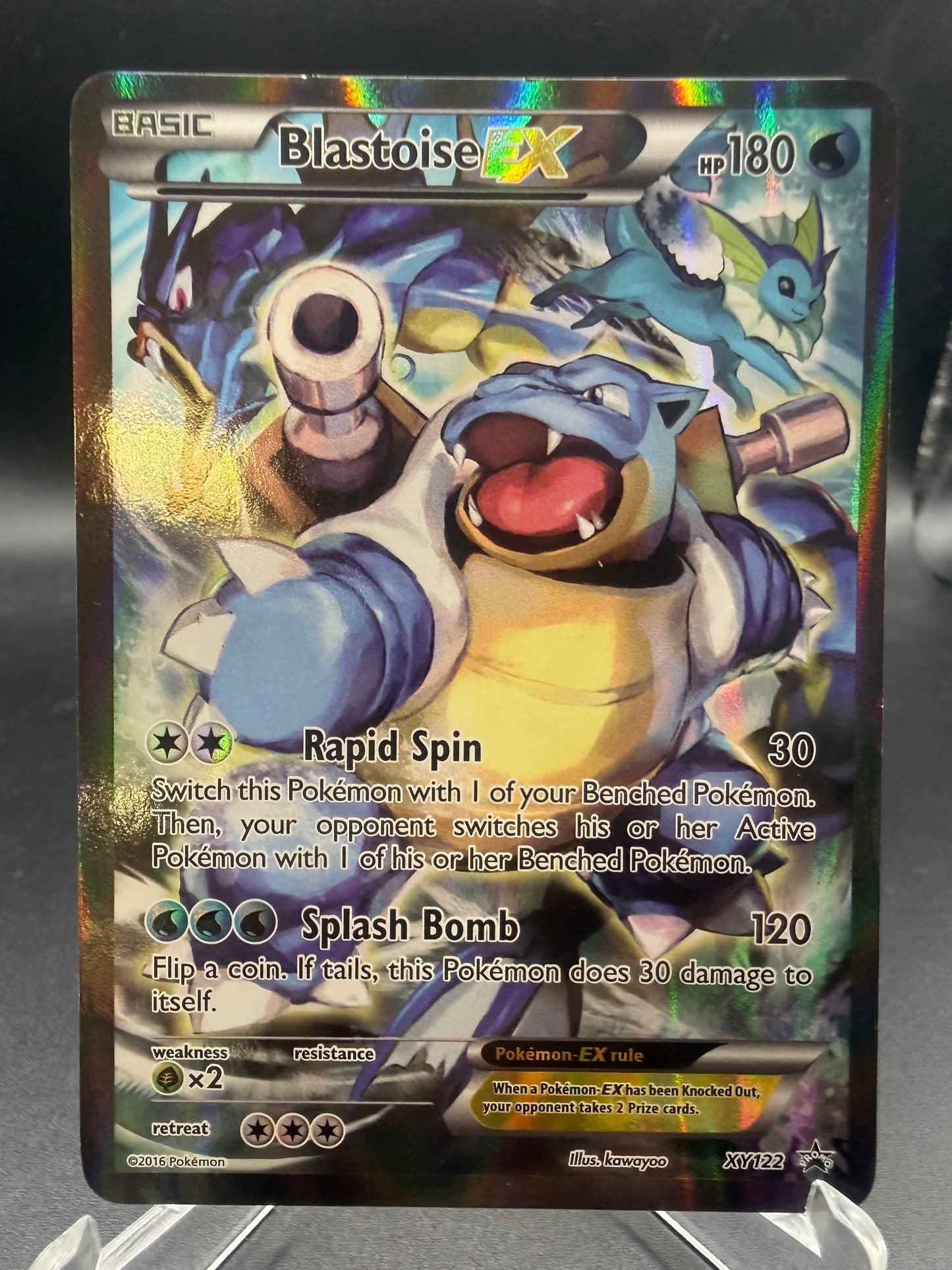 Pokémon TCG: 2016 Blastoise EX XY122 XY: Promos