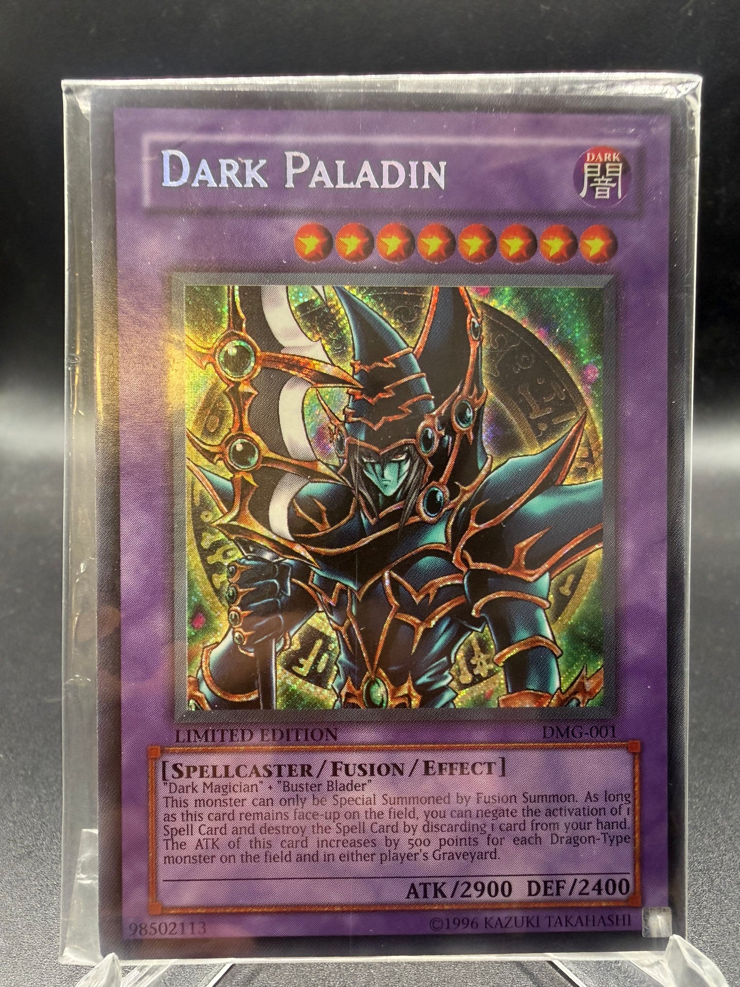 Yu-Gi-Oh! TCG: Sealed Dark Paladin - Limited Edition - DMG-001 Duel Master’s Guide
