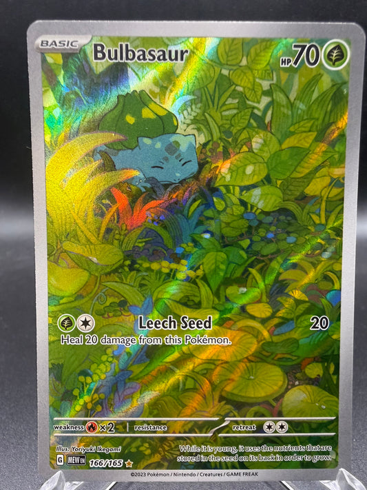 Pokémon TCG: 2023 Bulbasaur - 166/165 - SV: Scarlet & Violet 151