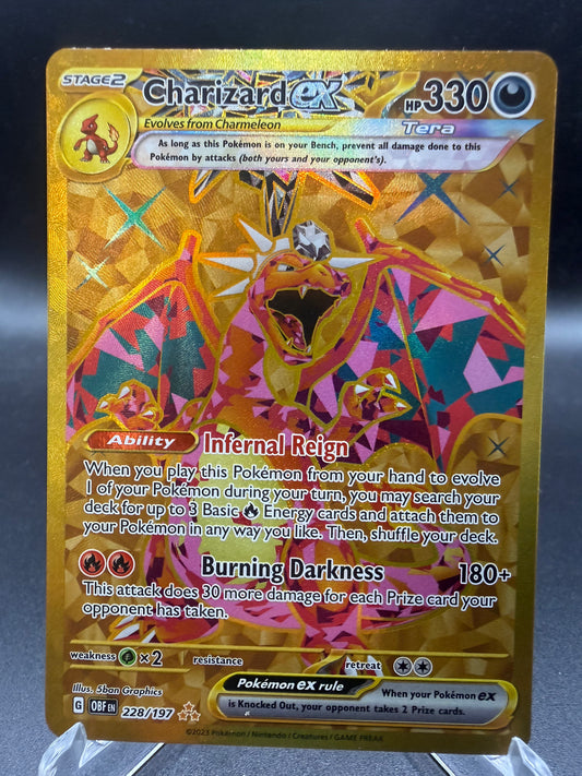 Pokémon TCG: 2023 Charizard ex 228/197 SV: Obsidian Flames