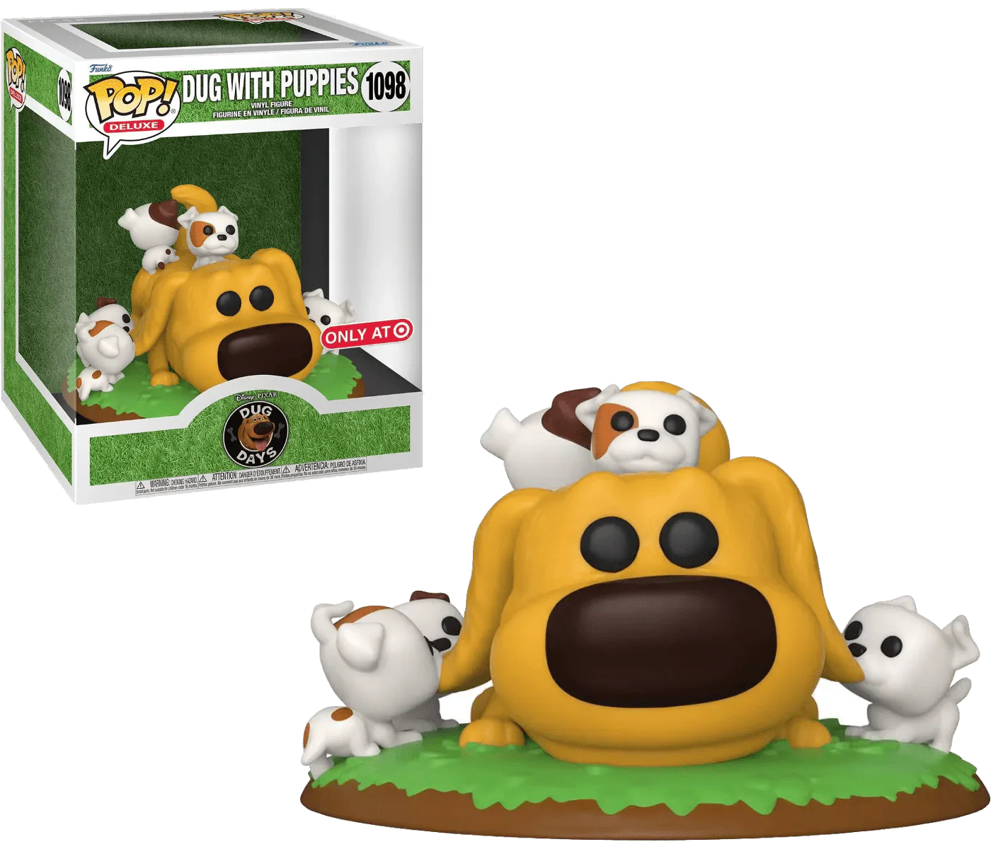 Funko Pop! Deluxe: Dug with Puppies - 1098