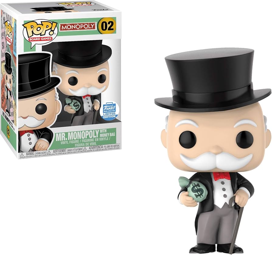 Funko Pop! Board Games: Monopoly - Mr. Monopoly - 01