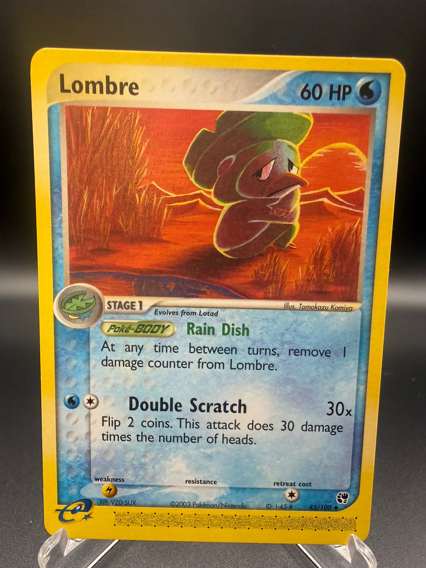 Pokémon TCG: 2003 Lombre - SS - Sandstorm 45/100