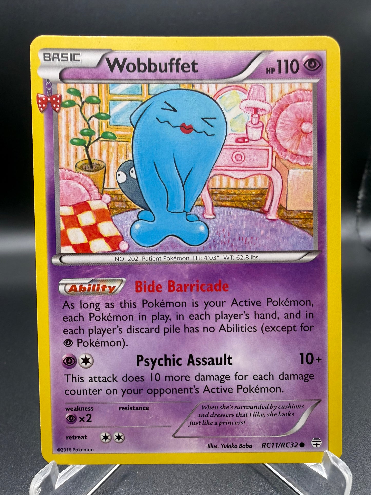 Pokémon TCG: 2016 Wobbuffet RC11/RC32 - Generations: Radiant Collection
