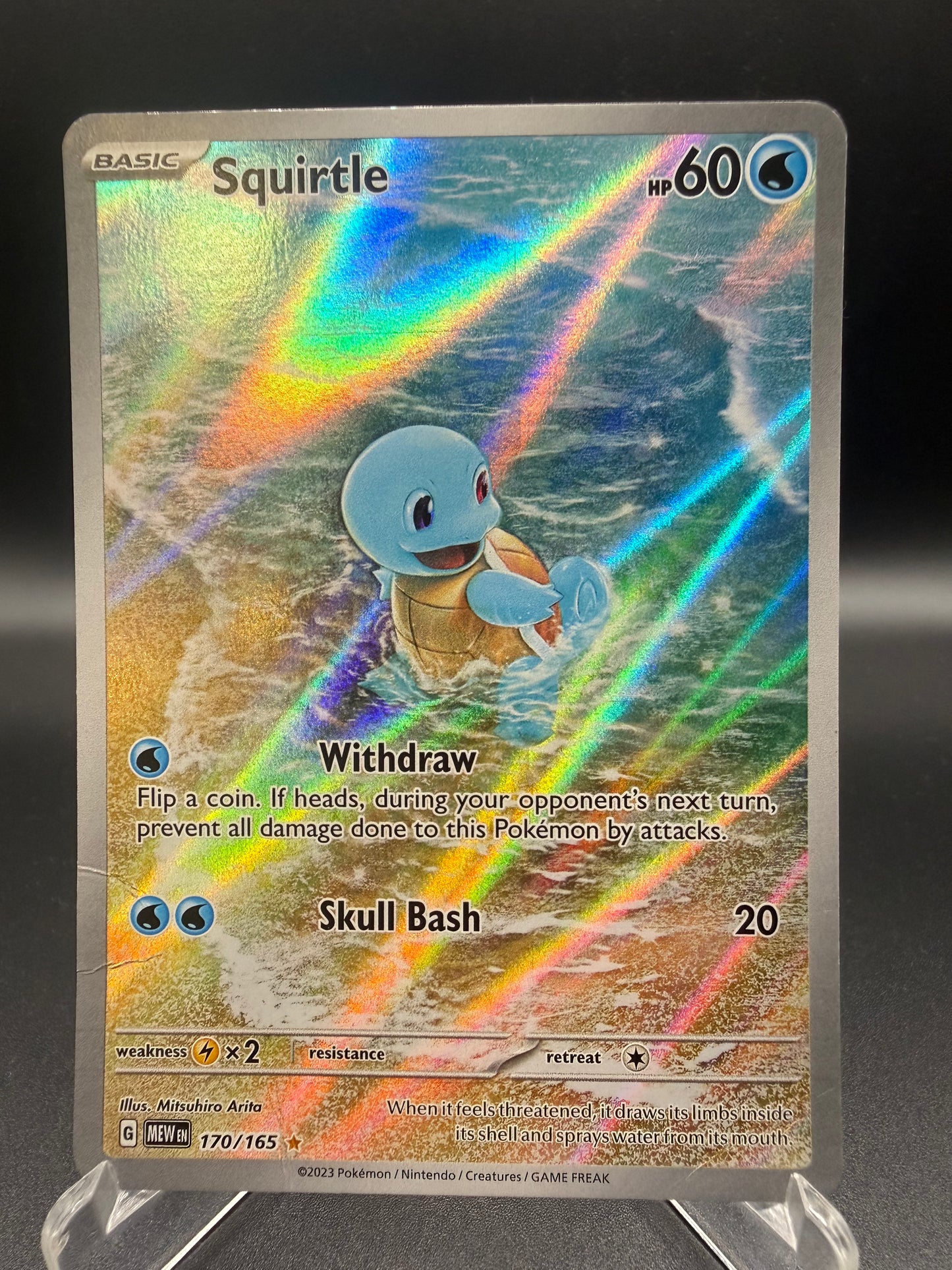 Pokémon TCG: 2023 Squirtle -170/165 - SV: Scarlet & Violet 151