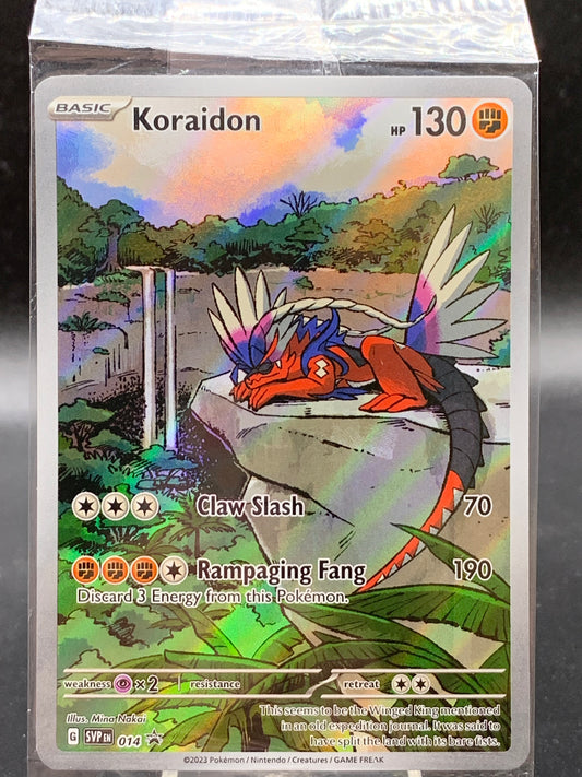 Pokemon TCG: 2023 Koraidon #14 Scarlet & Violet Promos (Sealed)