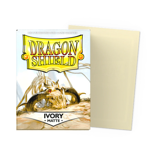 Dragon Shield Outer Sleeves Standard Matte - Ivory (100CT)