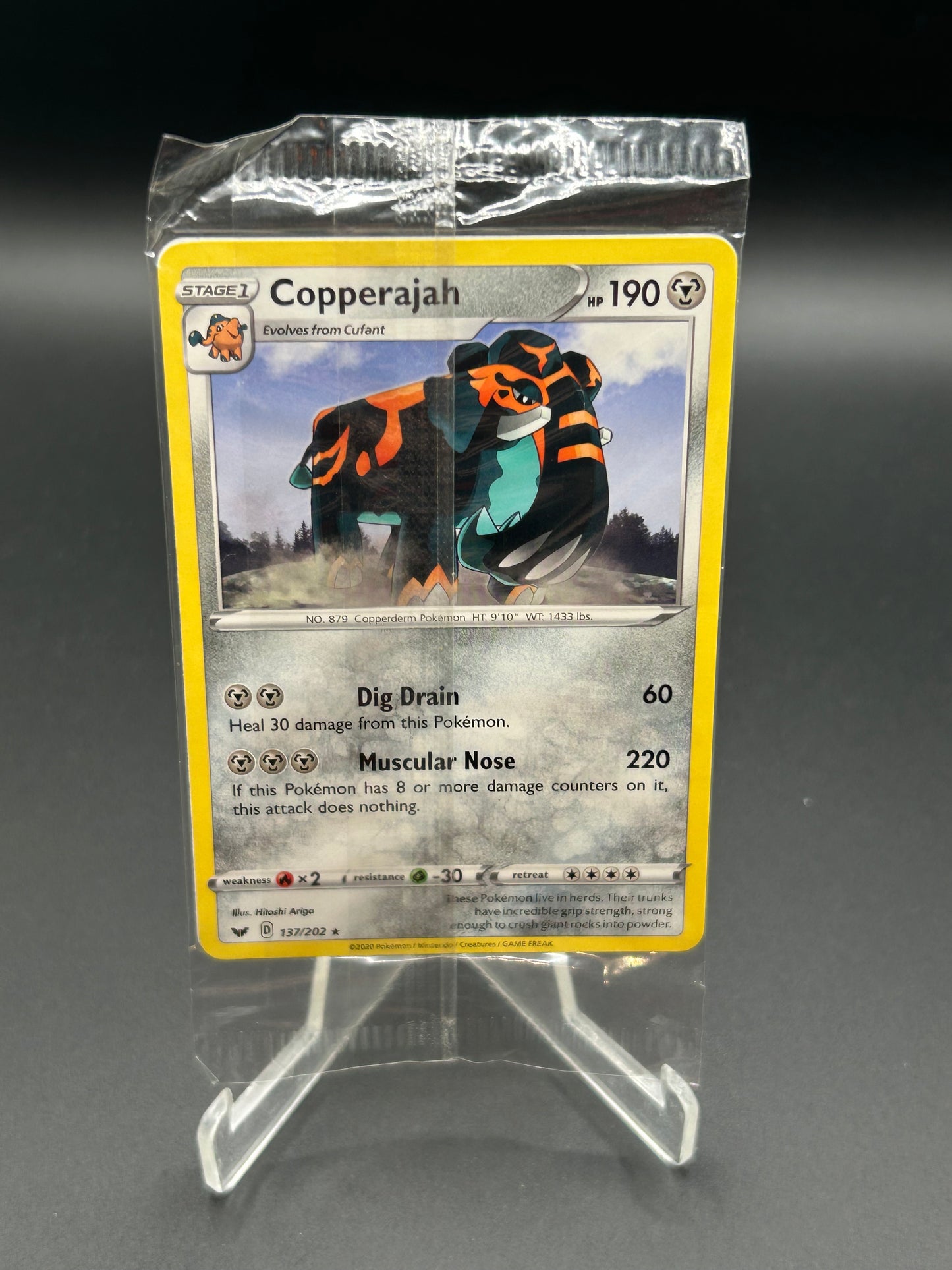 Pokémon TCG: 2021 Copperajah - SWSH01: Sword & Shield Base Set Sealed Gamestop