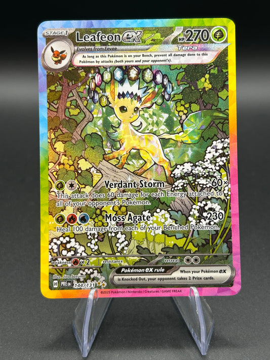 Pokémon TCG: 2024 Leafeon ex - 144/131 -  SV: Prismatic Evolutions (Copy)