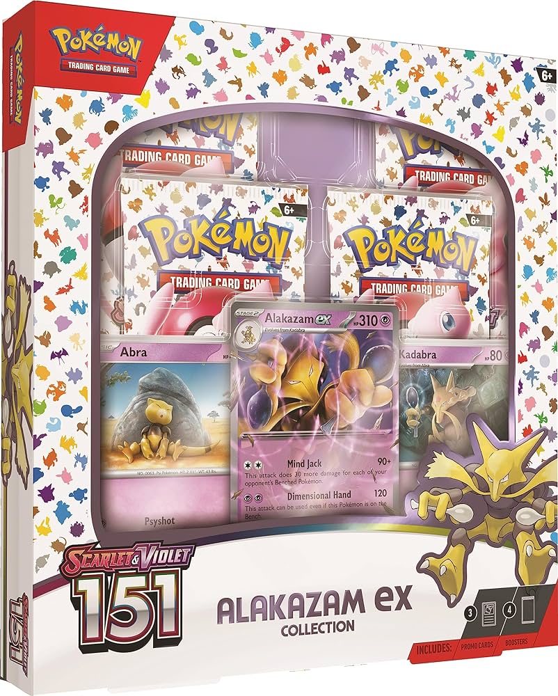 Pokémon TCG: Scarlet & Violet 151 Alakazam ex Box