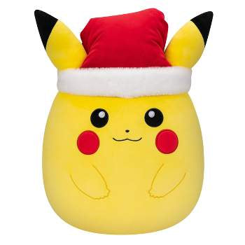 Squishmallows Pokemon 14" Pikachu Holiday Stuffed Plush Toy - Limited Edition