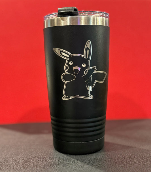 Tumbler Pikachu Engraved 20oz