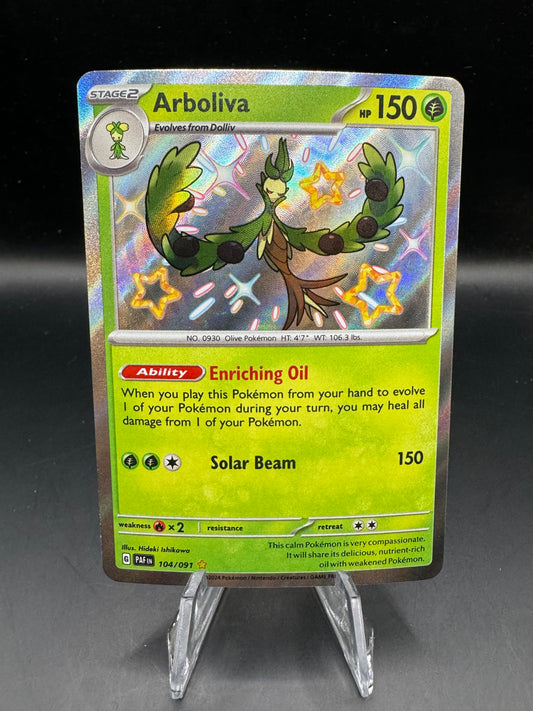 Pokémon TCG: 2024 Arboliva 104/091 S&V Paldean Fates