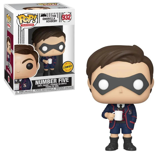 Funko PoP! Television: The Umbrella Academy - Number Five 932 (Limited Edition Chase)
