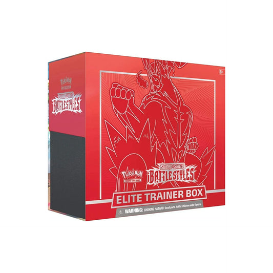 Pokémon TCG: Sword & Shield - Battle Styles - Elite Trainer Box (Red)