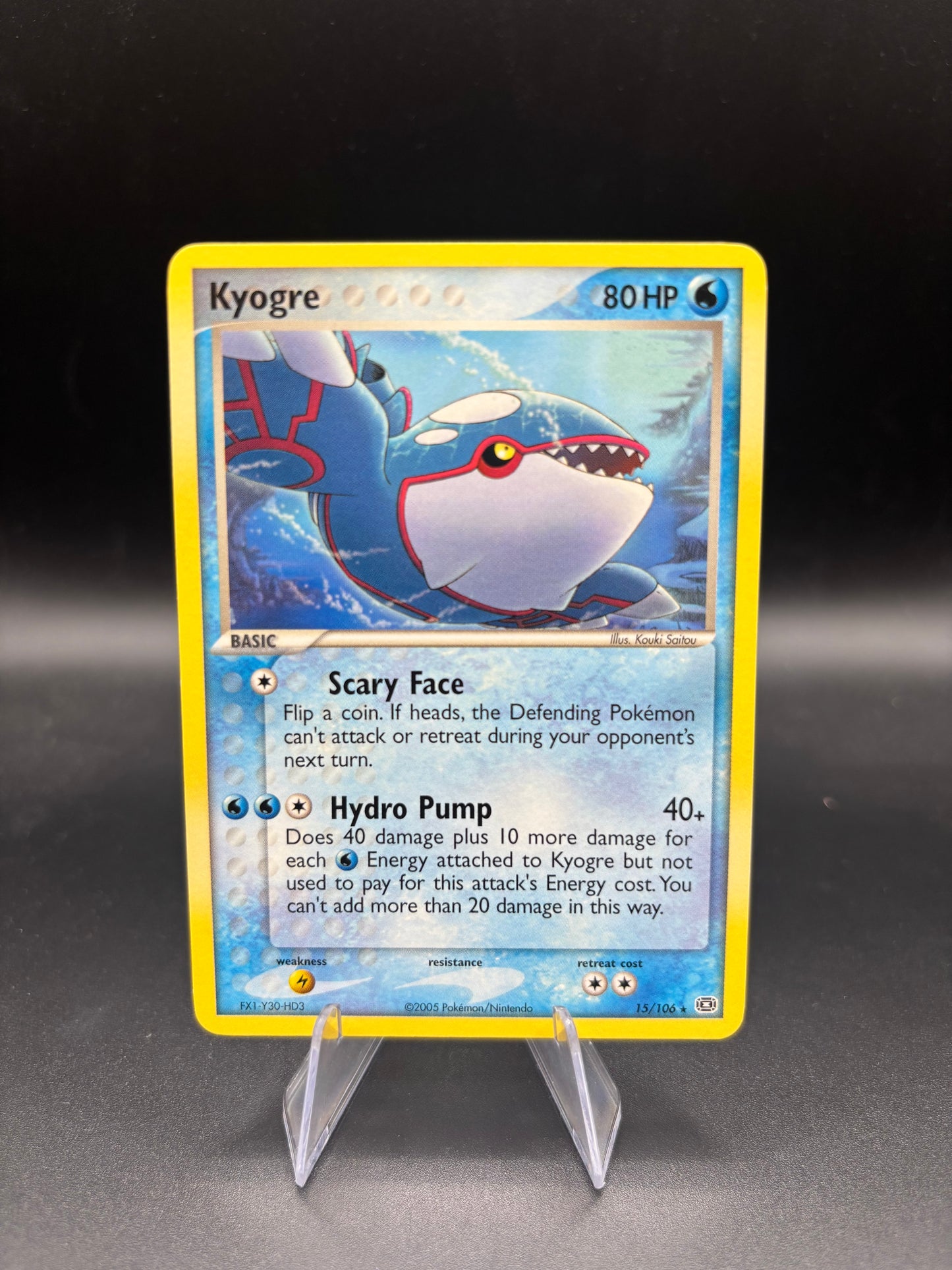 Pokemon TCG: Kyogre - 015/106 - EX Emerald (EM)