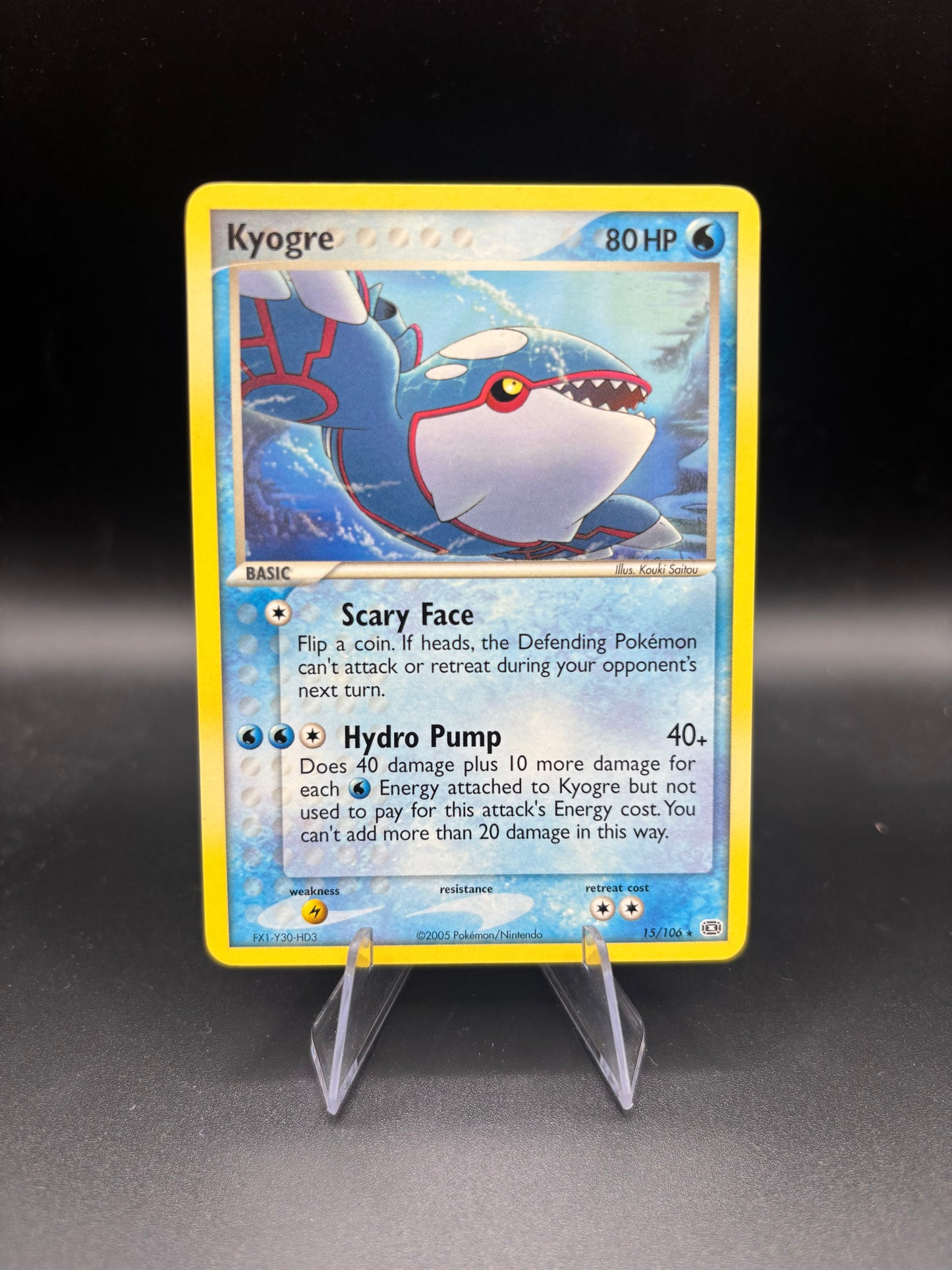 Pokemon TCG: Kyogre - 015/106 - EX Emerald (EM)