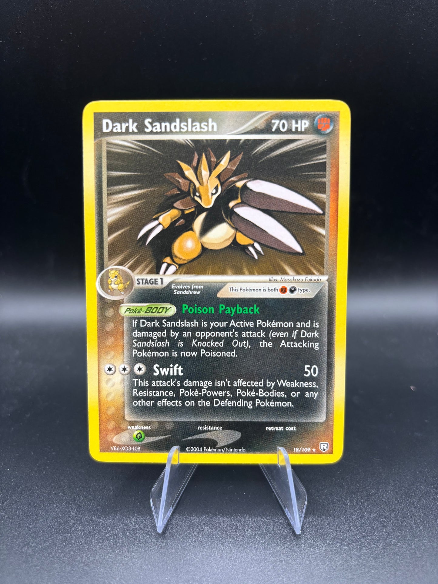 Pokemon TCG: Dark Sandslash - EX Team Rocket Returns 18/109