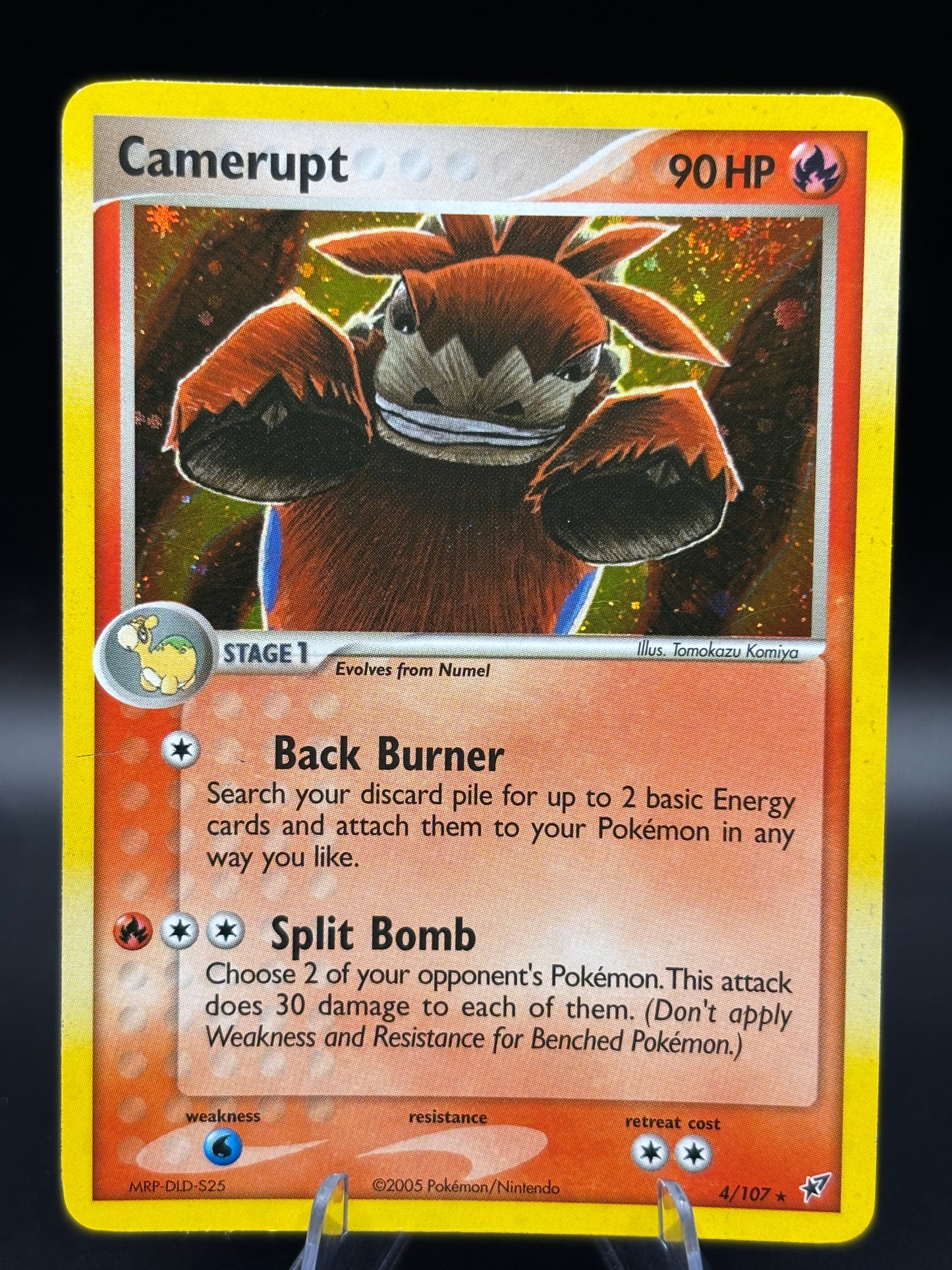 Pokemon TCG: Camerupt - EX Deoxys (DX) 4/107