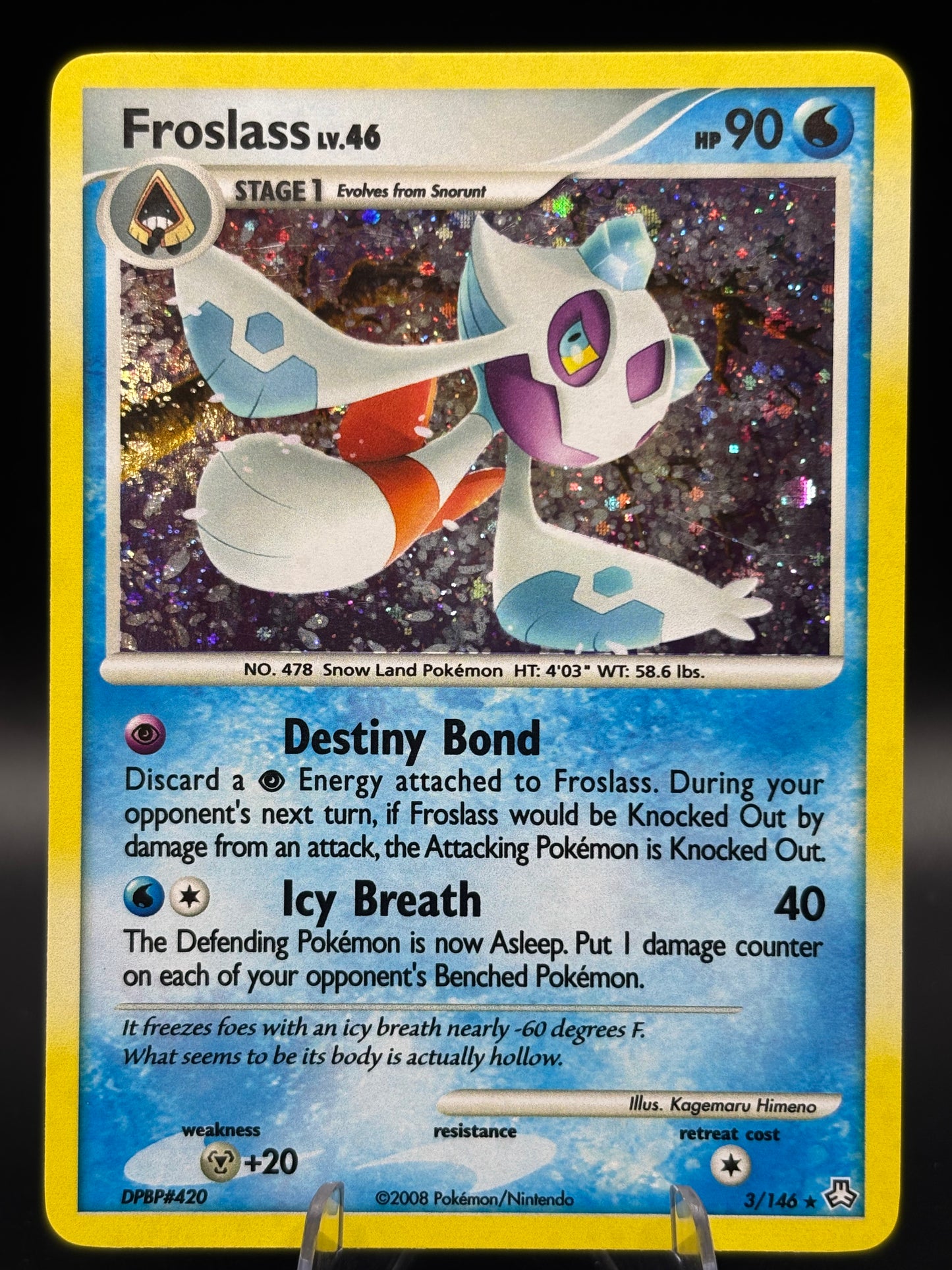 Pokemon TCG: Froslass - Legends Awakened (LA) 3/146