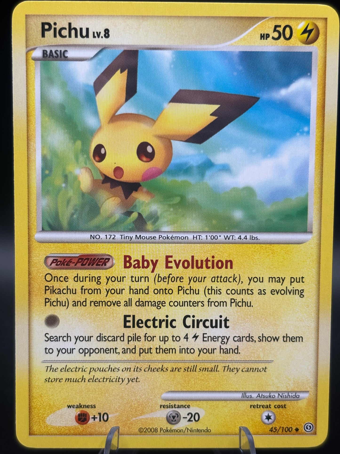 Pokemon TCG: Pichu - Stormfront (SF) 45/100