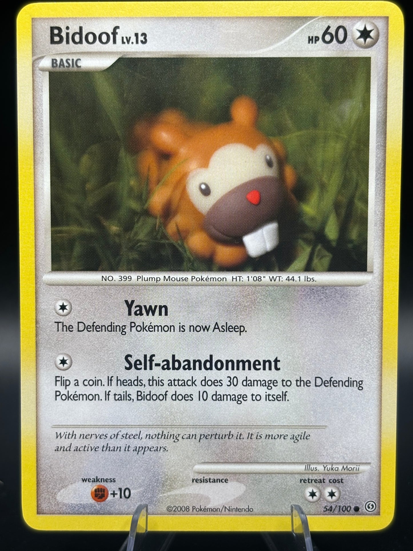 Pokemon TCG: Bidoof - Stormfront (SF) 54/100