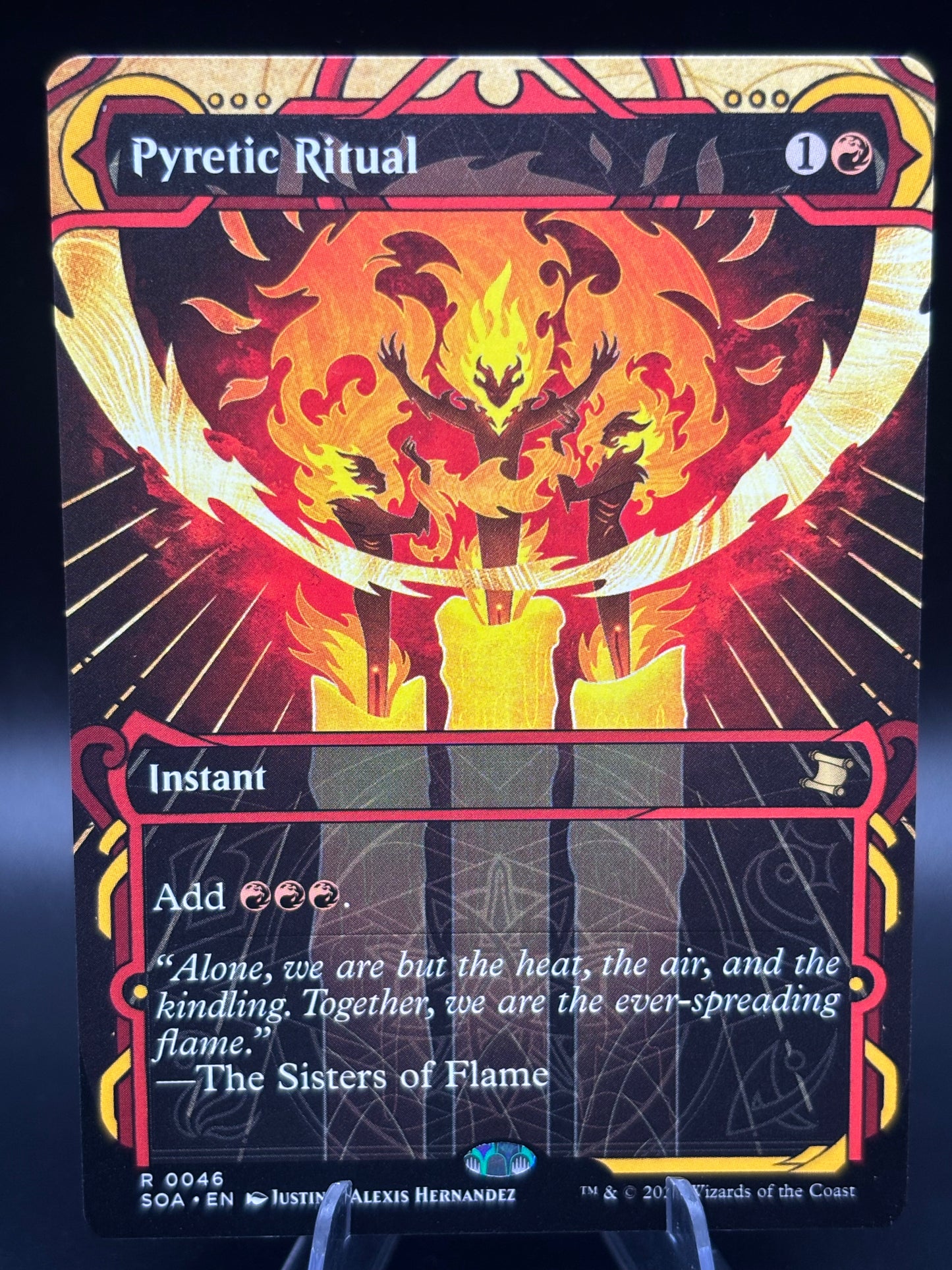 Magic TCG: Pyretic Ritual - Secrets of Strixhaven: Mystical Archive (SOA) R 0046