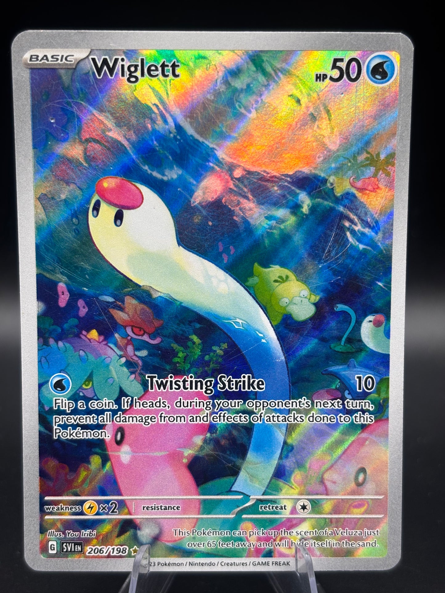 Pokémon TCG: 2023 Wiglett - 206/198 - SV01: Scarlet & Violet Base Set