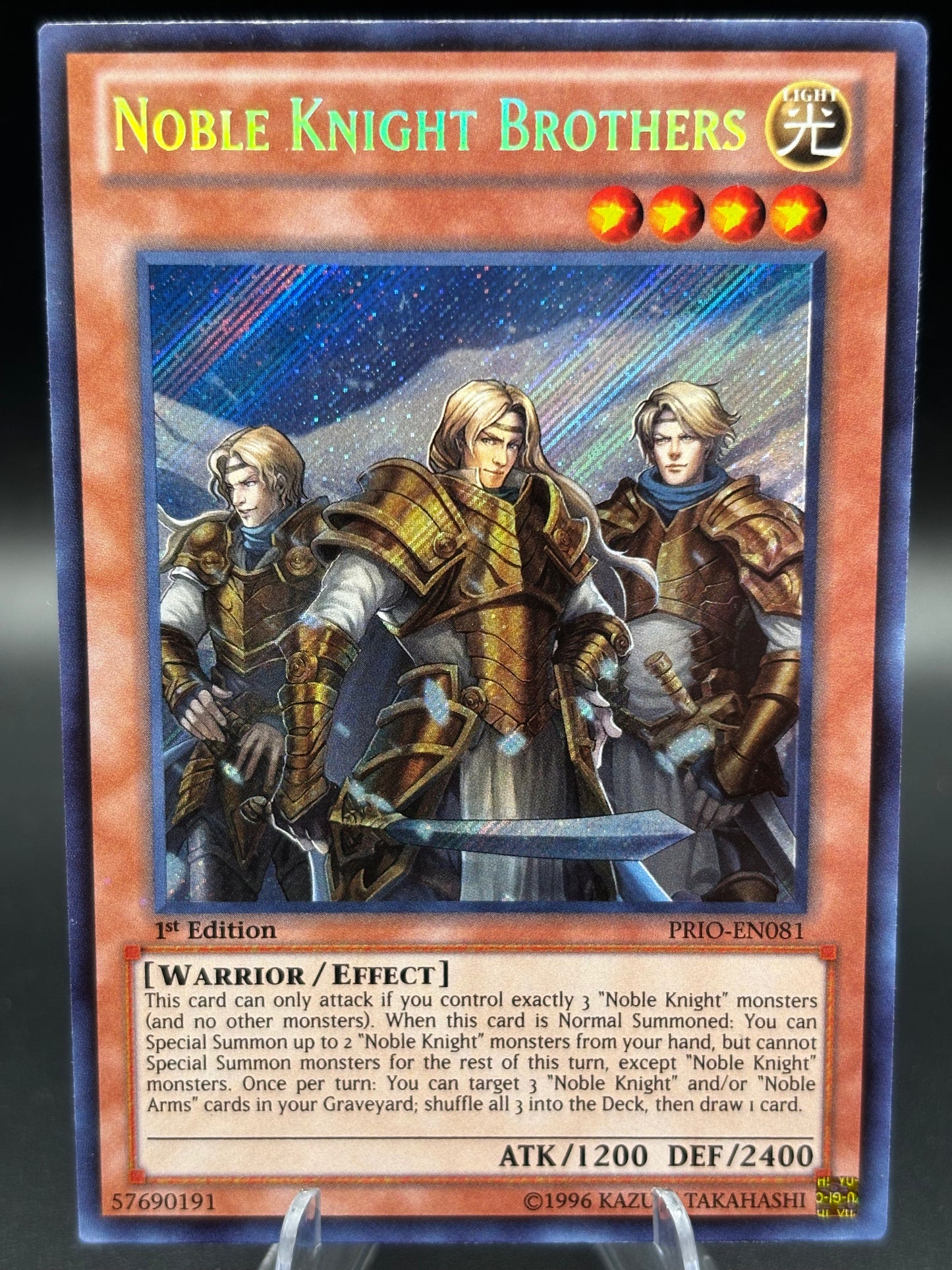 YuGiOh! TCG: Noble Knight Brothers - Primal Origin (PRIO-EN081)