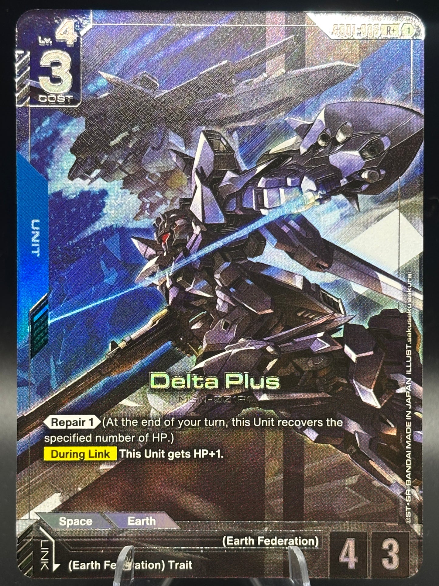 Gundam TCG: Delta Plus (R+) - Newtype Rising (GD01)