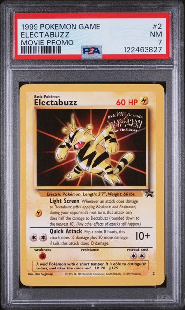 PSA 7 Pokémon TCG: Electabuzz (Movie Promo) #2 WoTC Promo