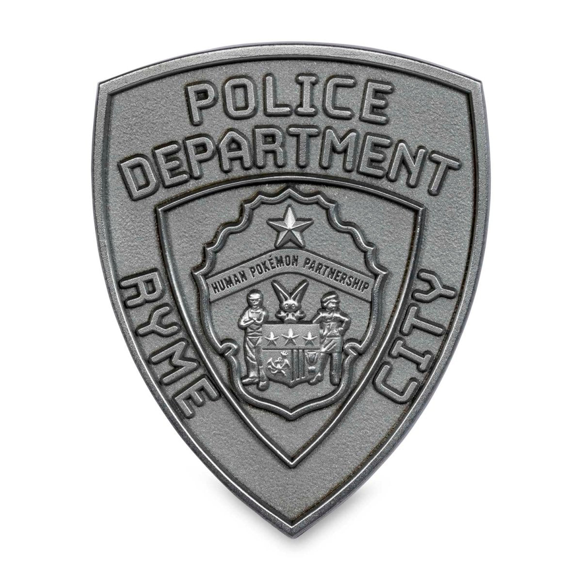Pokémon: Pokemon Center Detective Pikachu Ryme City Police Department Mini Badge Pin
