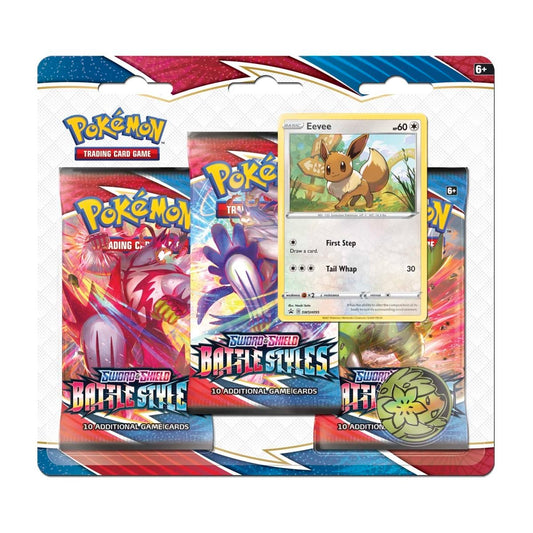 Pokémon TCG: Sword & Shield - Battle Styles - 3 Pack Blister