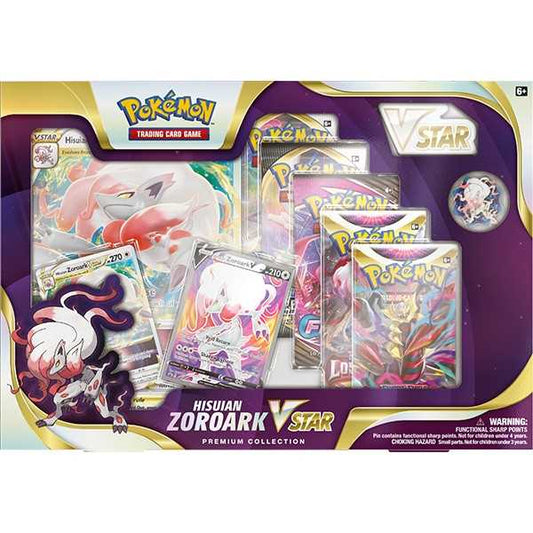 Pokémon TCG: Sword & Shield Hisuian Zoroark VSTAR Premium Box