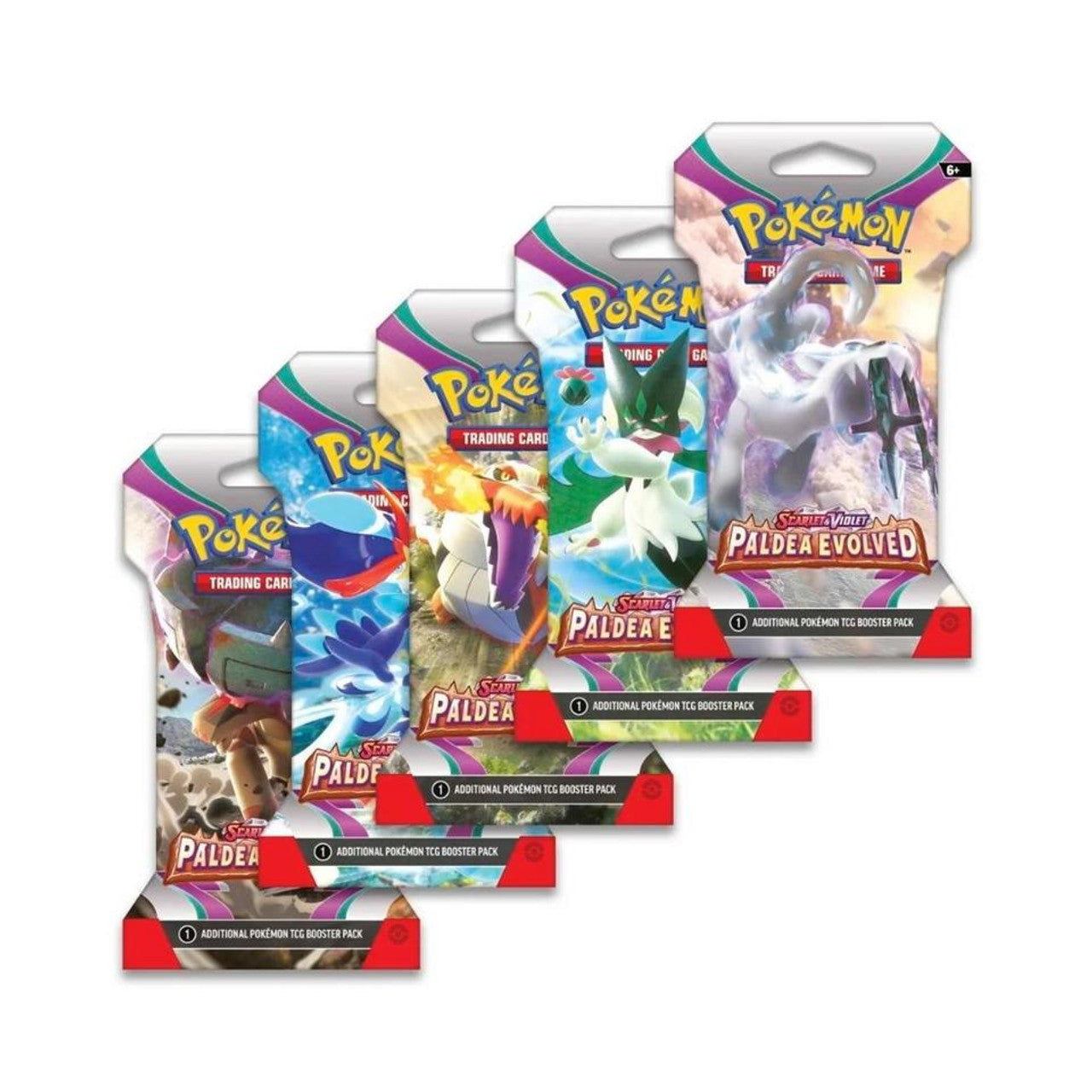 Pokémon TCG: Scarlet & Violet Paldea Evolved Sleeved Booster Pack (Assortment)