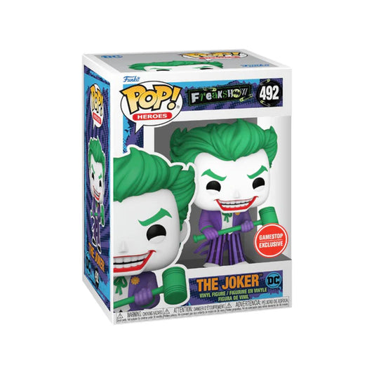 Funko PoP! DC: The Joker (Freakshow) 492 ( GameStop Exclusive )