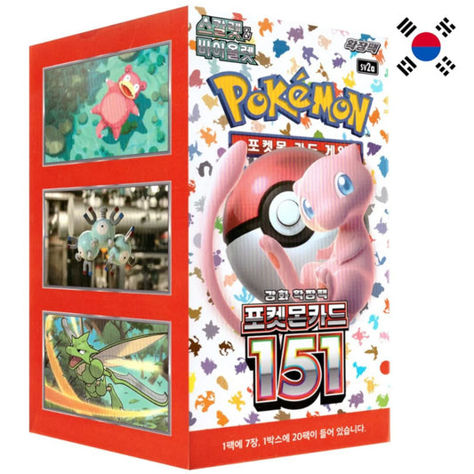 Pokémon TCG: Korean Scarlet & Violet 151 Booster Box sv2a