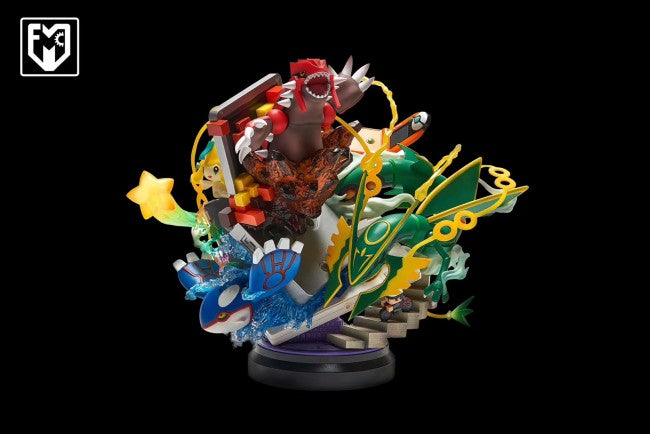 Pokémon: MFC Studio 3NDS&GBASP Vol.3 Rayquaza Kyogre Resin Statue