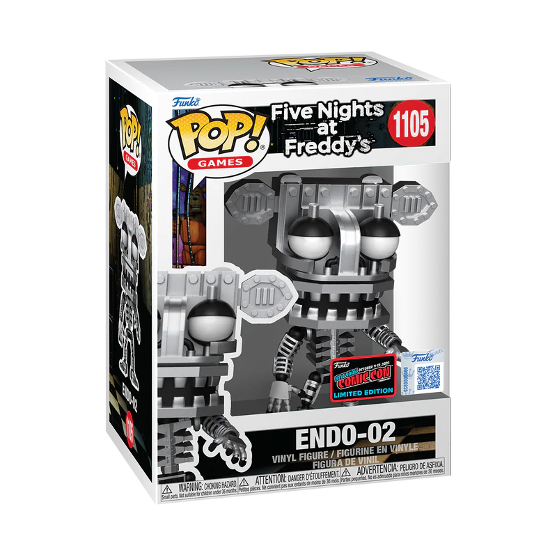Funko PoP! Games: Endo-02 1105 (NYCC Oct 9-12, 2025)