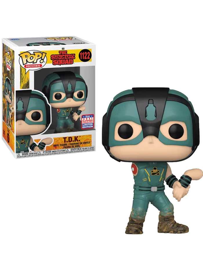 Funko PoP! Movies: The Suicide Squad T.D.K. #1122 2021 Summer Convention w/Prot.