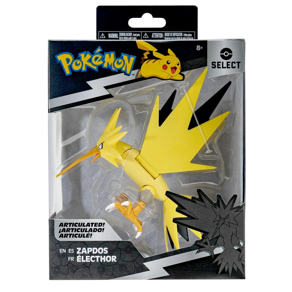 Pokémon: Jazwares Pokémon Select Zapdos Figure
