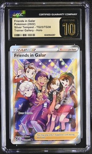 CGC 10 Pokémon TCG: 2022 Friends in Galar TG23/TG30 Silver Tempest Full Art