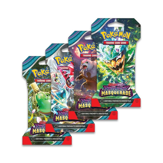 Pokémon TCG: Scarlet & Violet - Twilight Masquerade - Sleeved Booster Pack