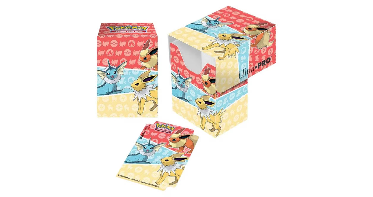 Pokemon: 2025 Eevee Evolutions Generation 1 - Full View Deck Box